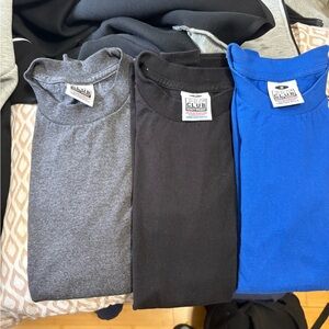 Gildan Men's T-Shirts - Charcoal, Black, Royal Blue